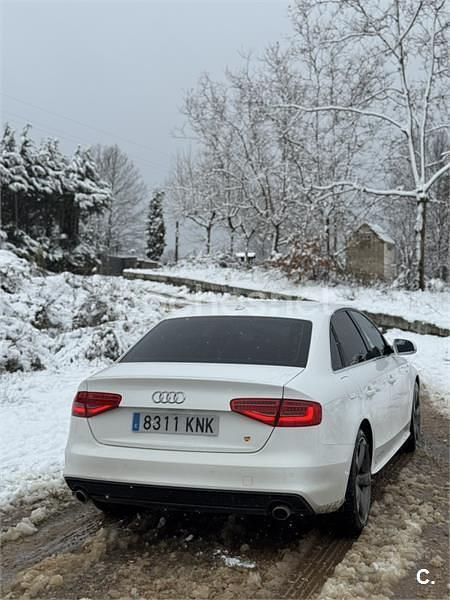 Usado Audi A4 245 CV (180 kW) 2013 Blanco Berlina
