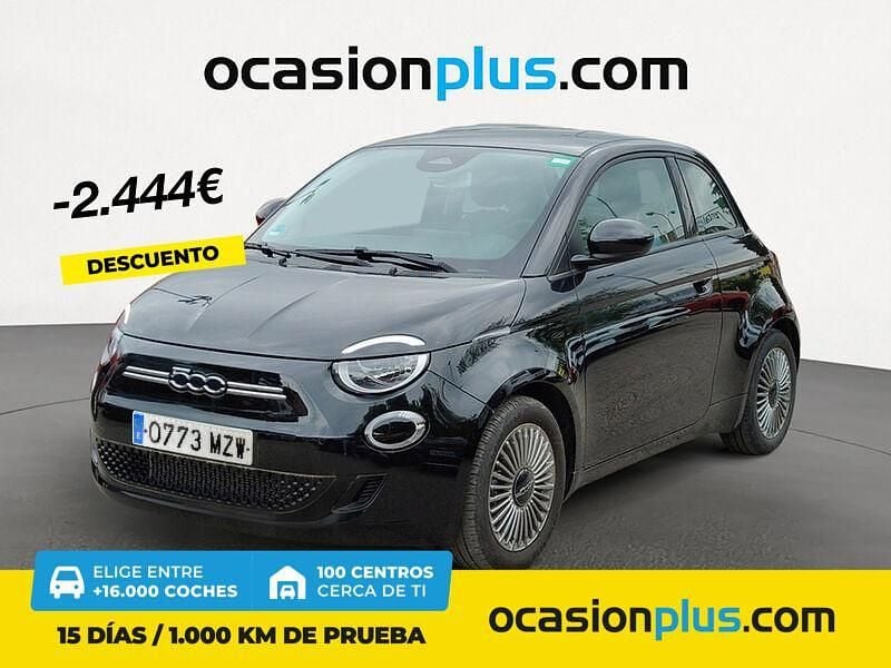 Negro Usado 2023 Fiat 500e Icon Utilitario | 13.900 € (Precio justo) - Imagen 1/4