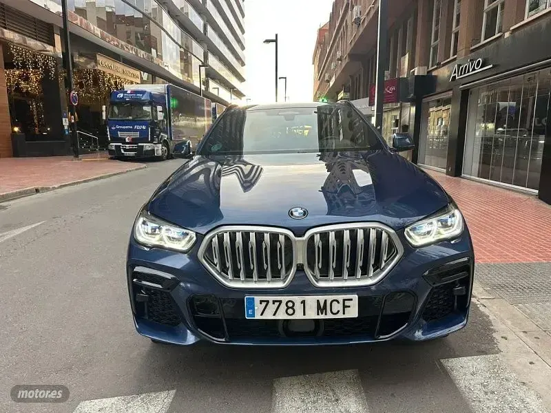 Usado BMW X6 M Sport 286 CV (210 kW) 2022 Azul SUV