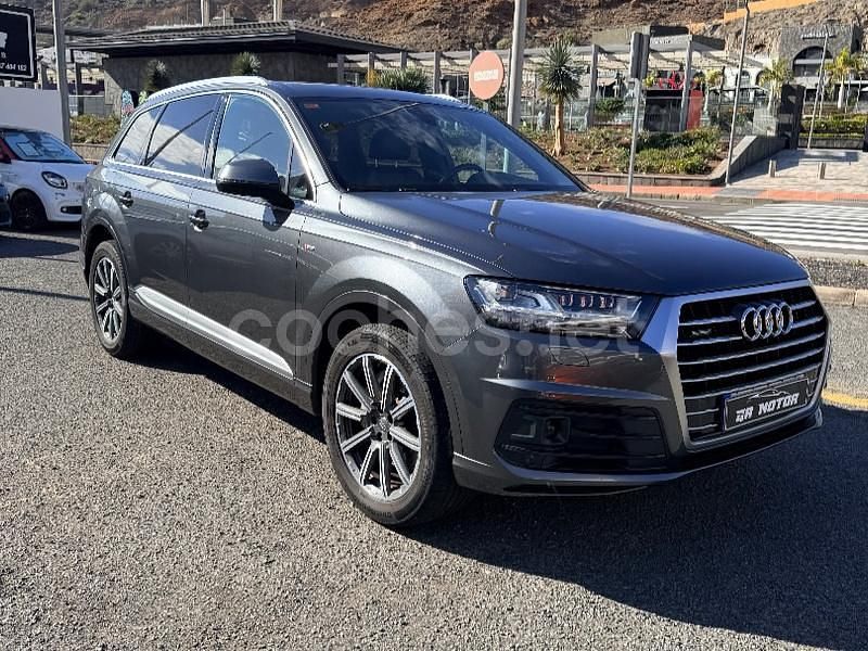 Usado Audi Q7 S-Line 286 CV (210 kW) 2019 Gris / plata SUV