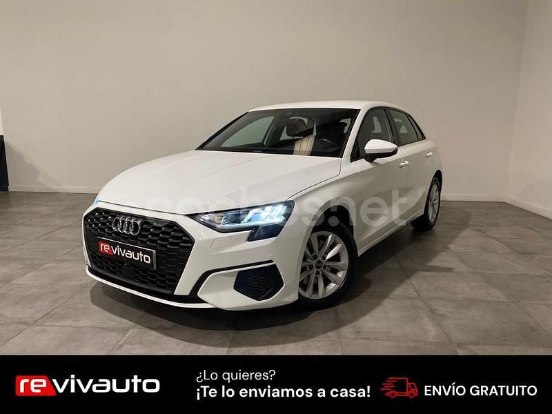 Usado Audi A3 116 CV (85 kW) 2021 Blanco Berlina