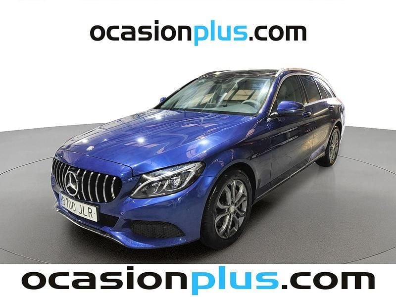 Usado Mercedes C250 Avantgarde 211 CV (155 kW) 2016 Azul Familiar
