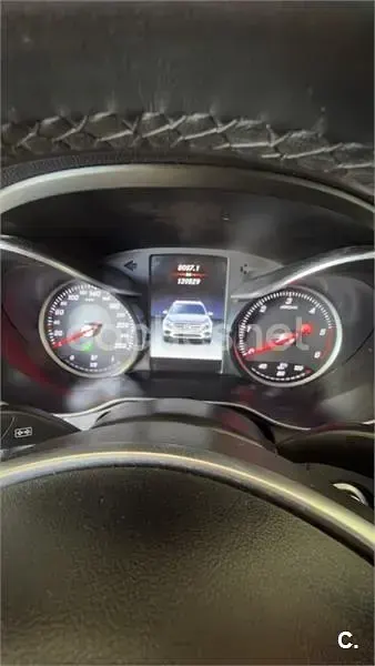 Usado Mercedes GLC220 AMG line 170 CV (125 kW) 2017 Blanco SUV