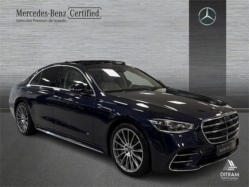 Usado Mercedes S450 367 CV (269 kW) 2024 Azul Berlina