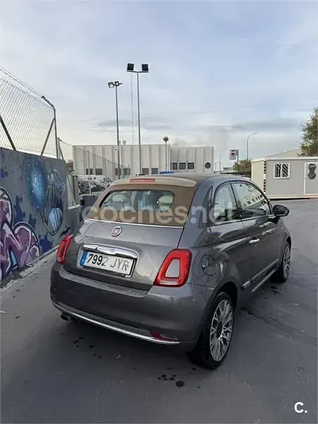 Usado Fiat 500 69 CV (50 kW) 2017 Gris / plata Berlina