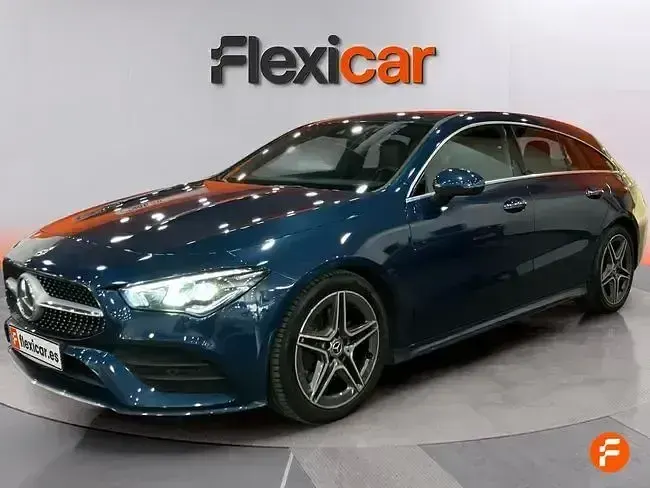Usado Mercedes CLA200 150 CV (110 kW) 2024 Azul Coupe