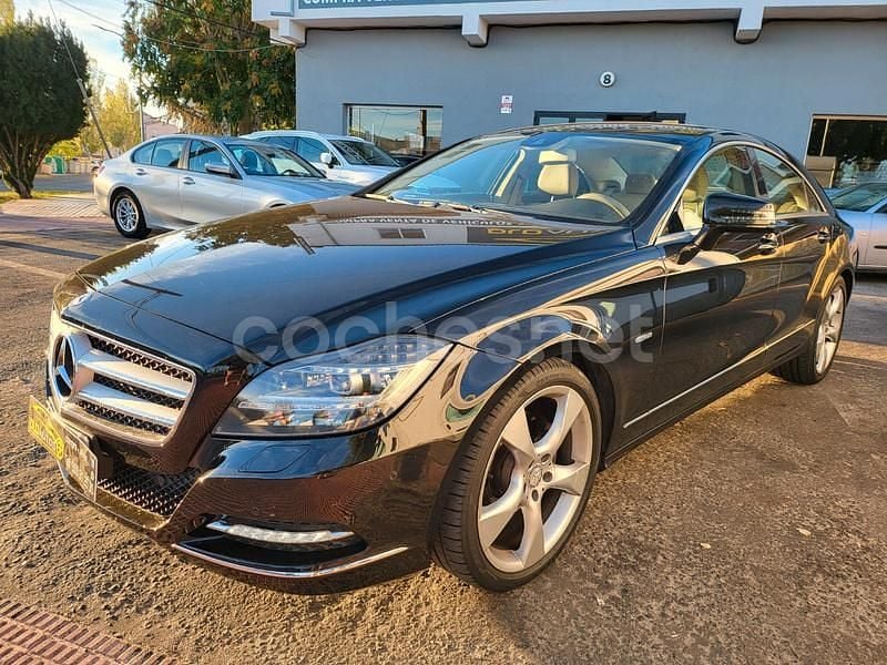 Usado Mercedes CLS350 265 CV (194 kW) 2012 Negro Berlina