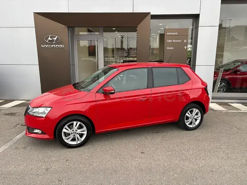Używany Skoda Fabia Ambition 95 KM (69 kW) 2020 Czerwony Hatchback