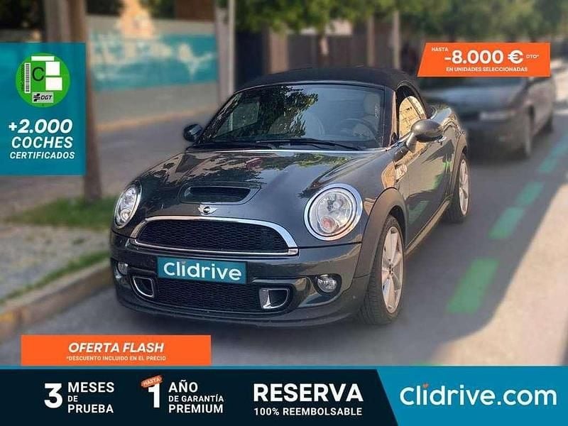 Negro Usado 2012 Mini Cooper S Roadster Descapotable | 11.390 € - Imagen 1/3