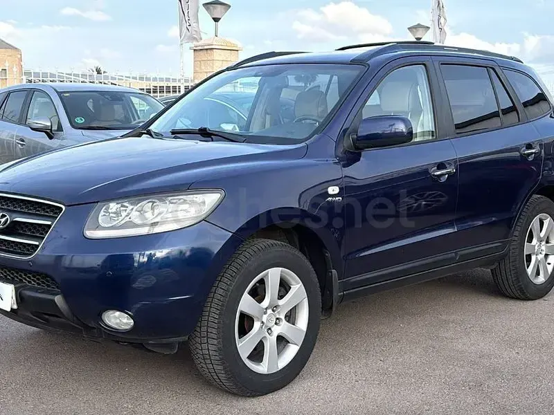 Usado Hyundai Santa Fe Style 155 CV (114 kW) 2006 Azul SUV