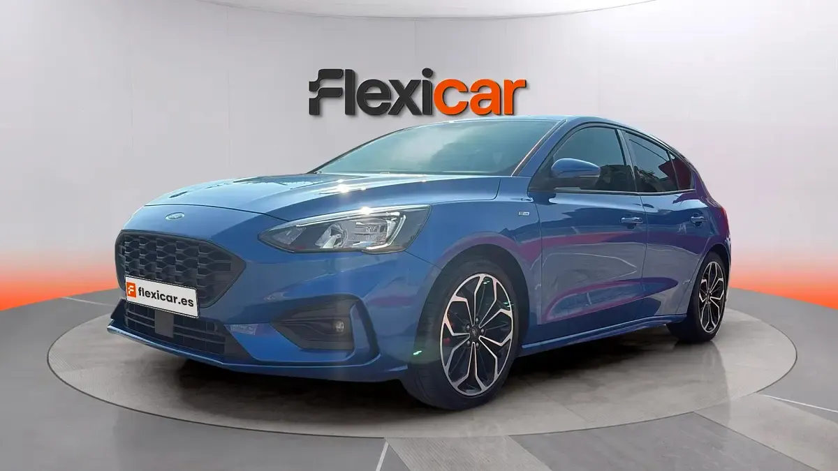 Usado Ford Focus ST-Line 125 CV (91 kW) 2020 Azul Berlina