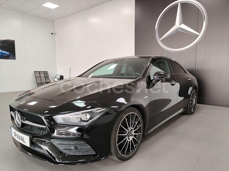 Negro Usado 2021 Mercedes CLA250 Berlina | 35.990 € (Precio justo) - Imagen 1/4