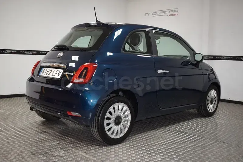 Usado Fiat 500 Lounge 70 CV (51 kW) 2020 Azul Berlina
