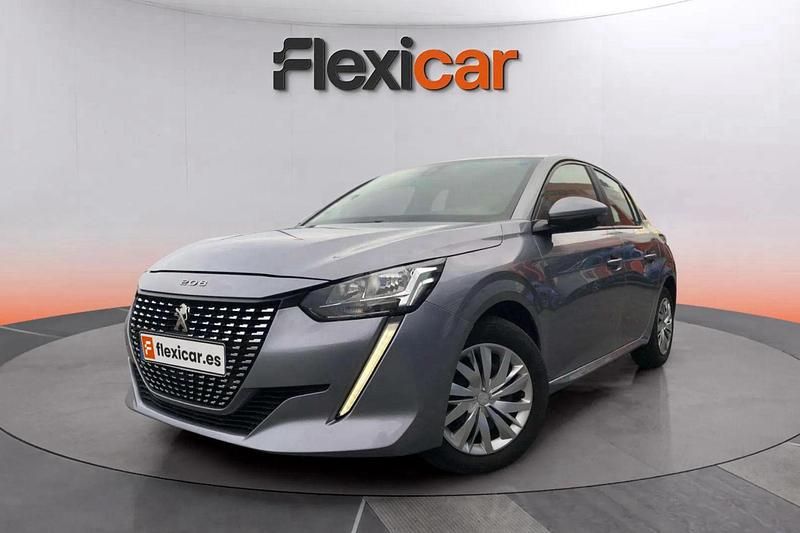 Usado Peugeot 208 Active 75 CV (55 kW) 2021 Gris Utilitario