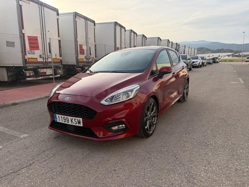Usado Ford Fiesta ST-Line 140 HP (102 kW) 2019 Vermelho Citadino