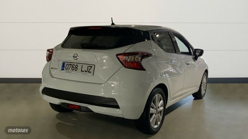 Usado Nissan Micra Acenta 100 CV (73 kW) 2020 Blanco Utilitario