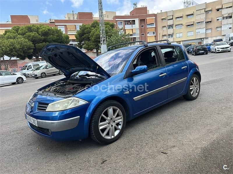 Usado Renault Mégane II 115 CV (84 kW) 2003 Azul Berlina