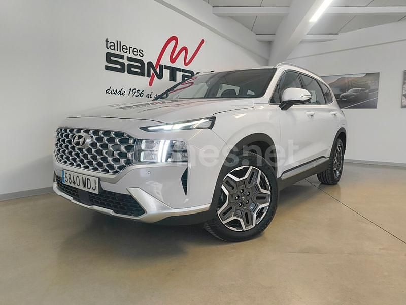Blanco Usado 2023 Hyundai Santa Fe SUV | 37.500 € (Precio justo) - Imagen 1/4