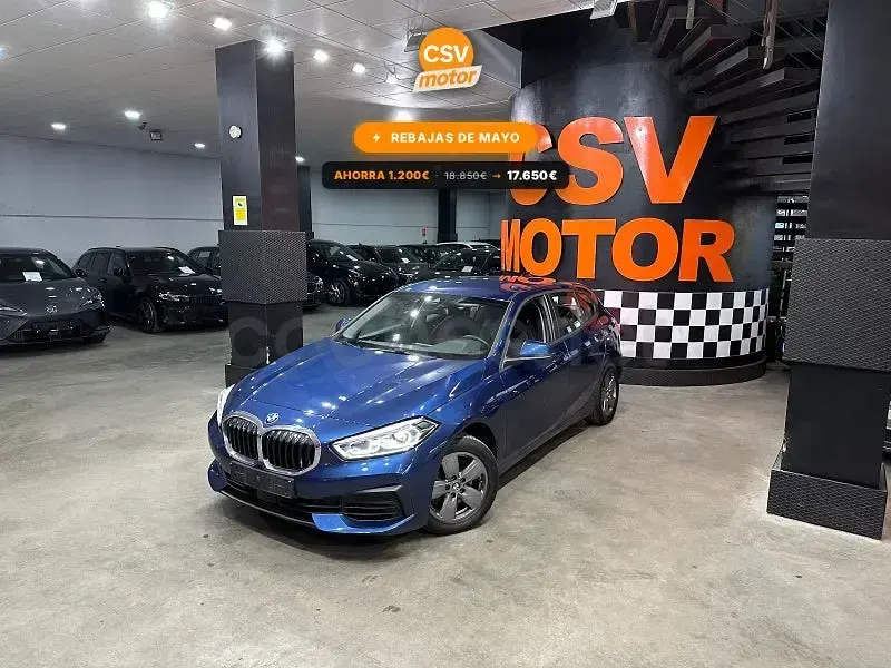 Usado BMW 118 150 CV (110 kW) 2023 Azul Utilitario