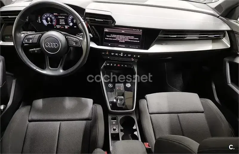 Usado Audi A3 S-Line 110 CV (80 kW) 2022 Negro Berlina