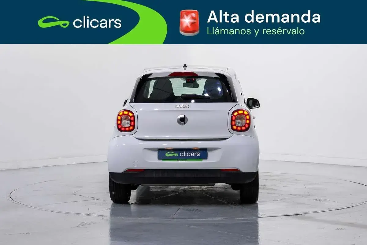 Usado Smart ForFour Passion 71 CV (52 kW) 2015 Blanco Utilitario