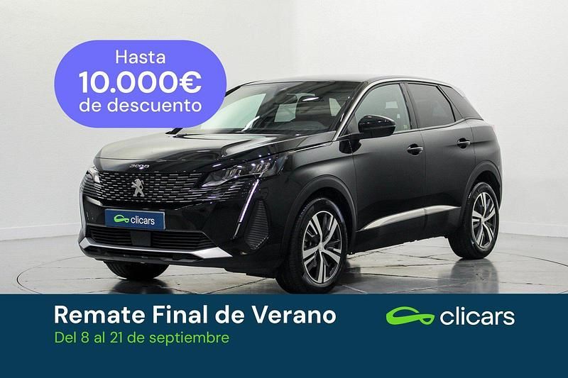 Negro Usado 2024 Peugeot 3008 Allure SUV | 18.890 € (Buen precio) - Imagen 1/4