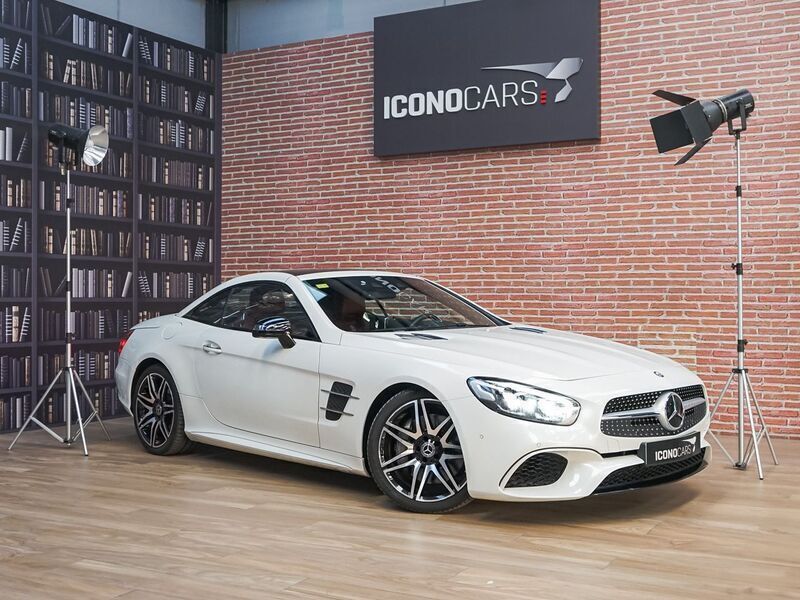 Blanco Usado 2017 Mercedes SL500 Descapotable | 65.900 € - Imagen 1/4