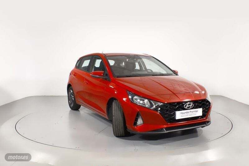 Rojo Usado 2024 Hyundai i20 Berlina | 18.000 € (Precio justo) - Imagen 1/4