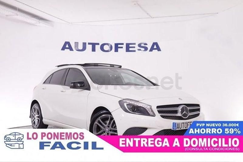 Usado Mercedes A200 AMG line 156 CV (114 kW) 2013 Blanco Berlina