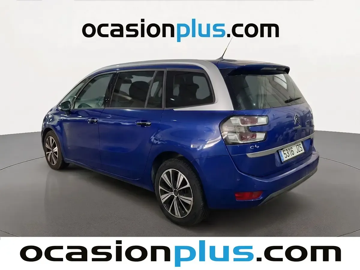 Usado Citroën Grand C4 Picasso Shine 120 CV (88 kW) 2017 Azul Monovolumen