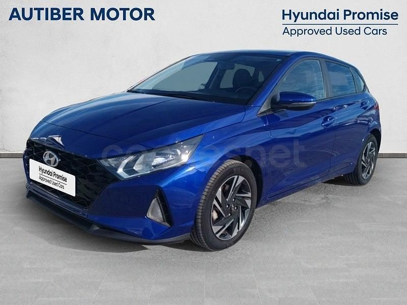 Azul Usado 2024 Hyundai i20 Utilitario | 14.900 € (Precio justo) - Imagen 1/4