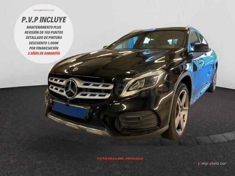 Usado Mercedes GLA220 AMG line 177 CV (130 kW) 2017 Negro SUV