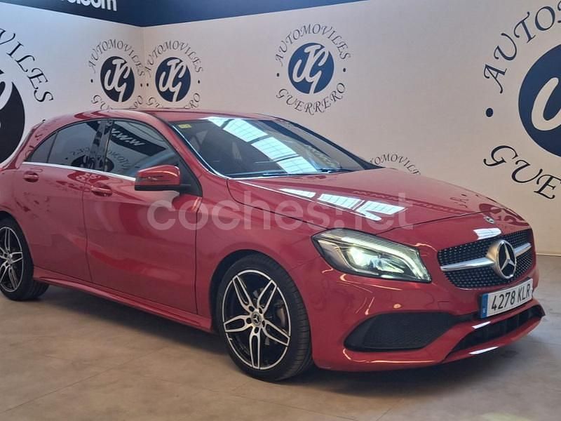 Rojo Usado 2018 Mercedes A200 Berlina | 20.990 € (Precio justo) - Imagen 1/4