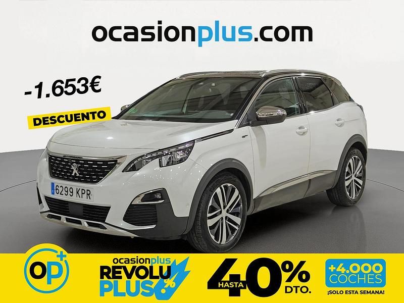 Usado Peugeot 3008 GT 180 CV (132 kW) 2018 Blanco SUV