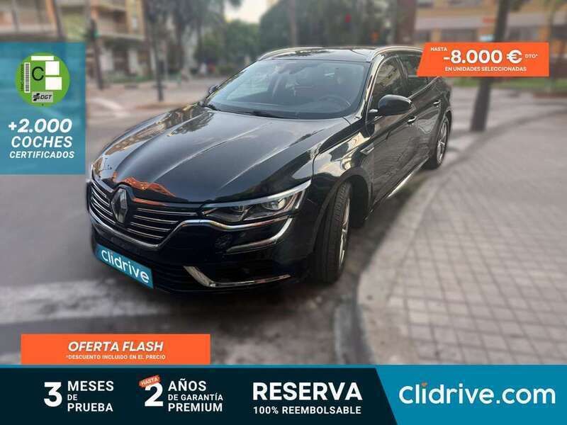 Negro Usado 2016 Renault Talisman Zen Familiar | 11.990 € (Precio justo) - Imagen 1/3