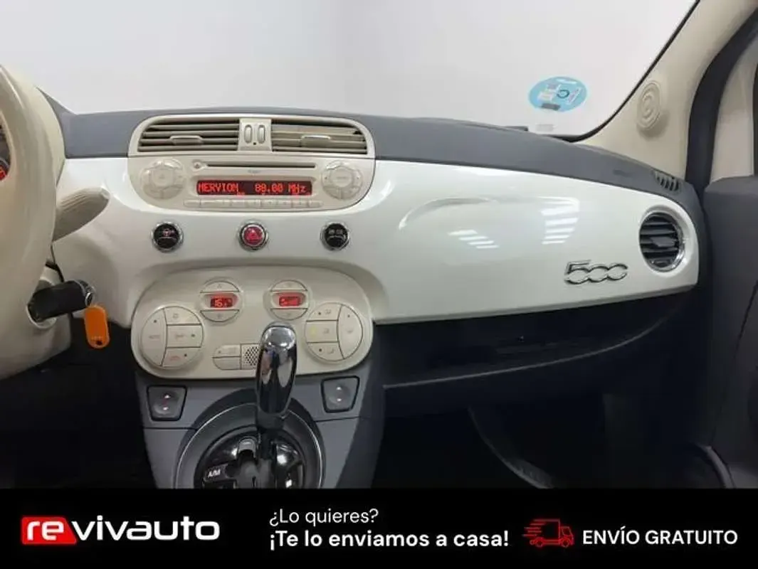 Usado Fiat 500 Lounge 69 CV (50 kW) 2015 Blanco Berlina
