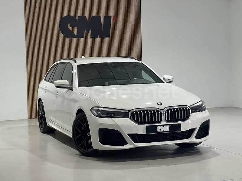 Blanco Usado 2021 BMW 530 Familiar | 39.990 € (Caro) - Imagen 1/4