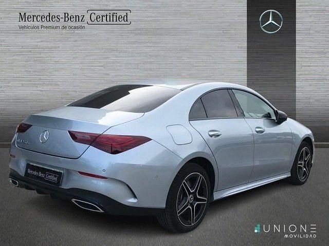 Usado Mercedes CLA250e AMG line 218 CV (160 kW) 2025 Plata hightech Coupe