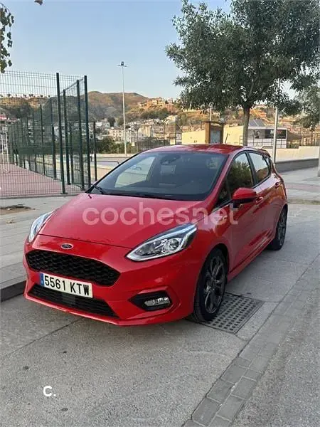Usado Ford Fiesta ST-Line 140 CV (102 kW) 2019 Rojo Utilitario