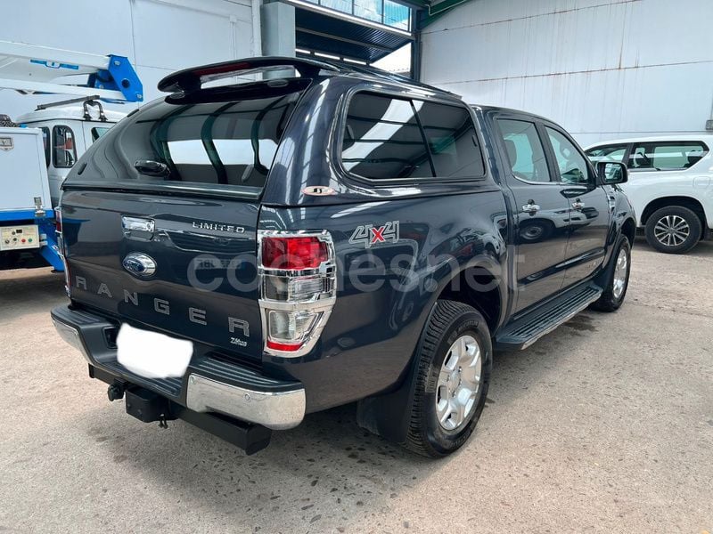 Usado Ford Ranger Wildtrack 200 CV (147 kW) 2016 Azul Recogida