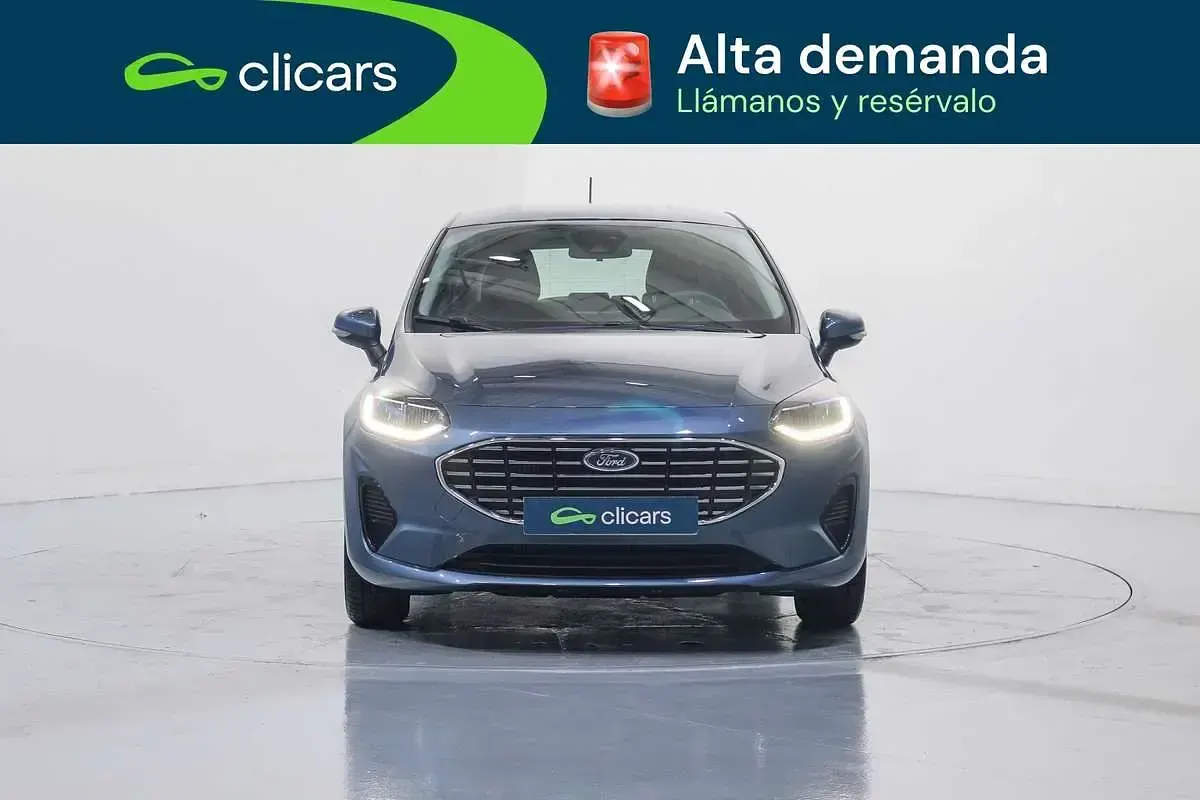 Usado Ford Fiesta Trend 125 CV (91 kW) 2022 Azul Utilitario