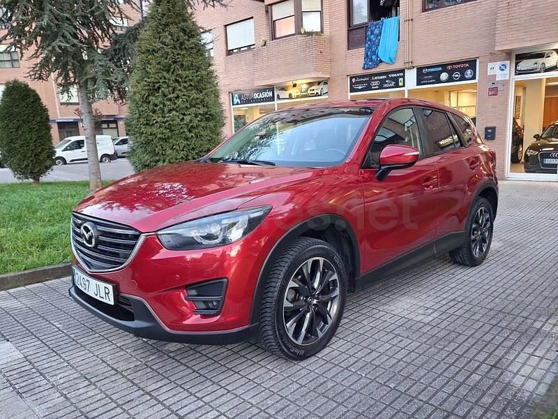 Granate Usado 2016 Mazda CX-5 Luxury SUV | 12.900 € (Precio justo) - Imagen 1/4