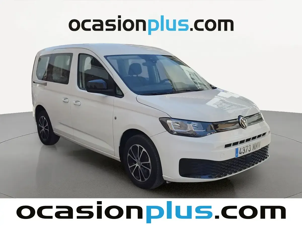 Usado VW Caddy 102 CV (75 kW) 2024 Blanco Monovolumen