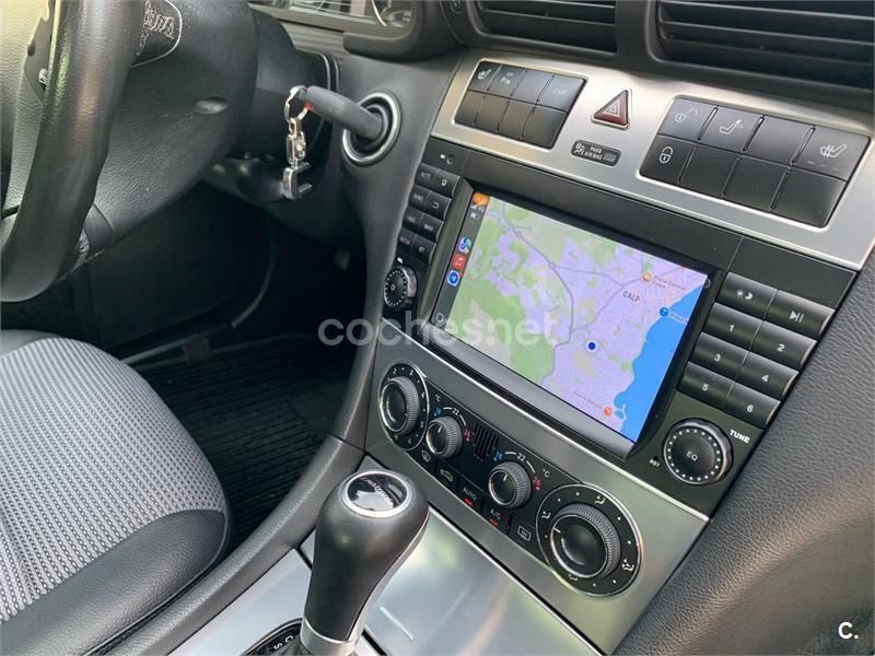 Granate Usado 2007 Mercedes C200 Elegance Berlina | 9500 € (Precio justo) - Imagen 1/2