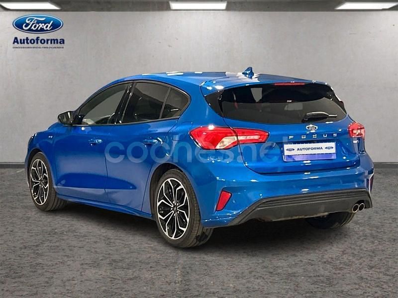 Usado Ford Focus ST-Line 125 CV (91 kW) 2021 Azul Berlina