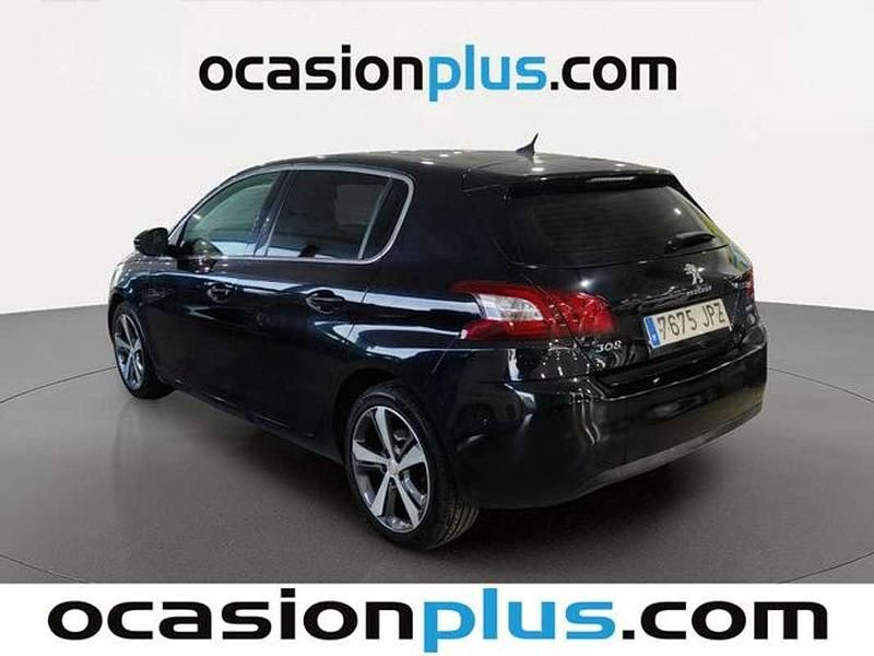 Usado Peugeot 308 Allure 131 CV (96 kW) 2016 Negro Utilitario