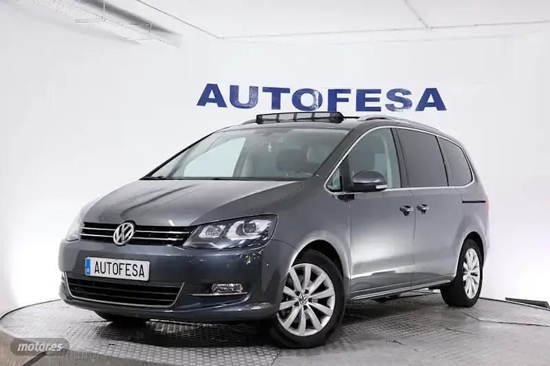 Gris Usado 2015 VW Sharan Sportline Monovolumen | 18.750 € (Super precio) - Imagen 1/4