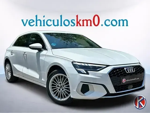 Usado Audi A3 Advanced Plus 110 CV (80 kW) 2023 Blanco Berlina