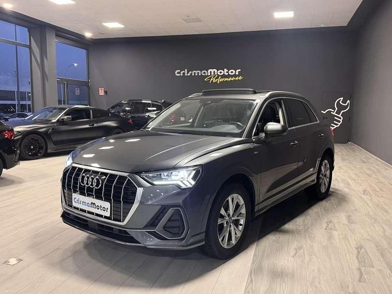 Usado Audi Q3 S-Line 150 CV (110 kW) 2020 Gris SUV