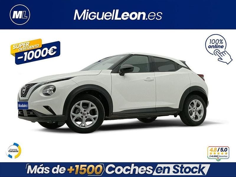 Blanco Usado 2022 Nissan Juke Acenta SUV | 17.985 € (Precio justo) - Imagen 1/3